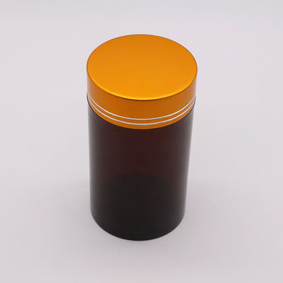Bouteille en PET en plastique pour capsules de compléments alimentaires et suppléments à base de plantes