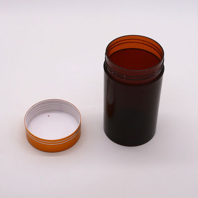 Bouteille en PET en plastique pour capsules de compléments alimentaires et suppléments à base de plantes