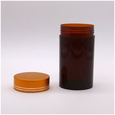 Bouteille en PET en plastique pour capsules de compléments alimentaires et suppléments à base de plantes
