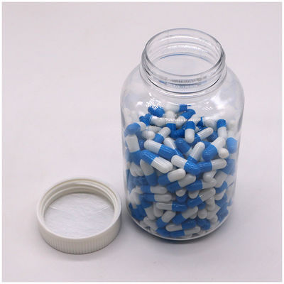 Contenant de médicaments en PET en plastique de 500 ml avec sérigraphie et capuchon étanche aux enfants
