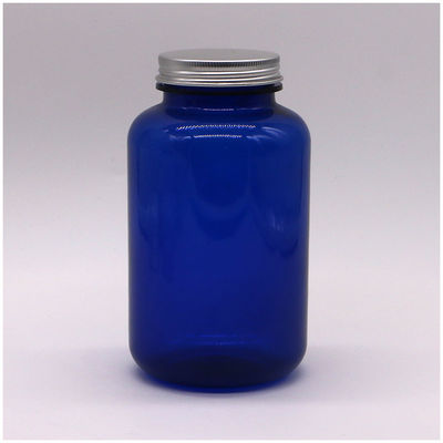 Contenant de médicaments en PET en plastique de 500 ml avec sérigraphie et capuchon étanche aux enfants