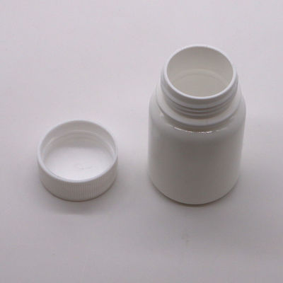 30 ml HDPE Portable Poudre blanche en plastique Pilule de médicament Bouteilles de comprimés Contenant avec capuchon de sécurité pour enfants