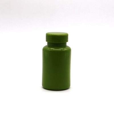 Bouteille en plastique HDPE de 150 ml 5 oz Bouche large, contenant des capsules vides avec capuchon