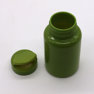 Bouteille en plastique HDPE de 150 ml 5 oz Bouche large, contenant des capsules vides avec capuchon