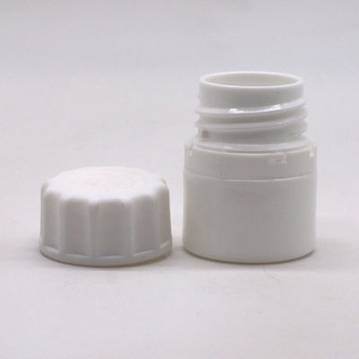 20 ml de médicament solide reconductible en HDPE blanc Capsule pilule comprimé Bouteille en plastique Bouteille pour autre médicament