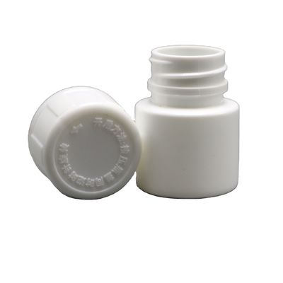 Bouteille en plastique HDPE de 15 mm pour solutions de stockage pharmaceutique de petite capacité
