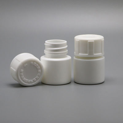 Bouteille en plastique HDPE de 15 mm pour solutions de stockage pharmaceutique de petite capacité