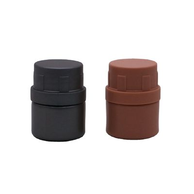 Bouteille de médicaments solides vide et rechargeable en HDPE blanc de 25 ml pour poudre chimique