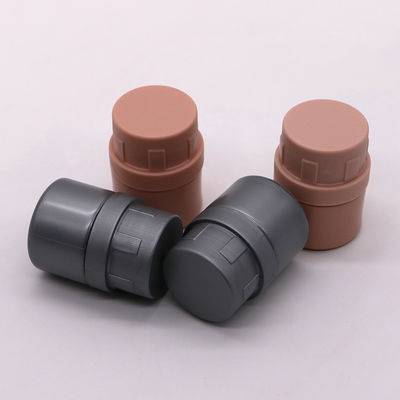 Bouteille de médicaments solides vide et rechargeable en HDPE blanc de 25 ml pour poudre chimique