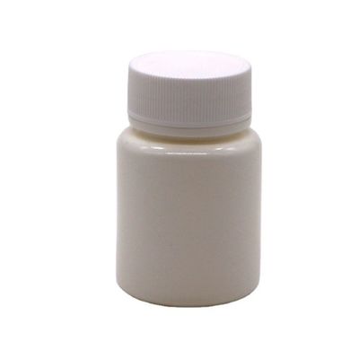 Pilule Capsule Tablette 40CC Bouteille avec bouchon à vis Matériau HDPE Impression d' étiquette personnalisée