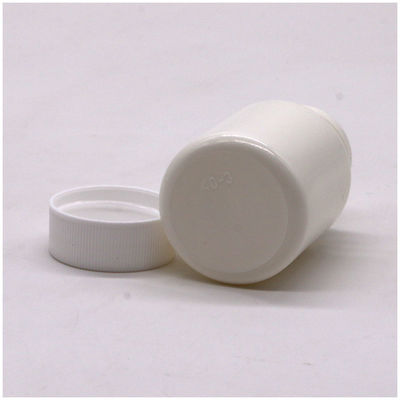 Pilule Capsule Tablette 40CC Bouteille avec bouchon à vis Matériau HDPE Impression d' étiquette personnalisée