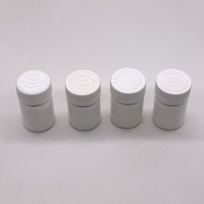 Bouteille en plastique HDPE de petite capacité de 40 ml avec bouchon à vis et impression d'étiquette personnalisée