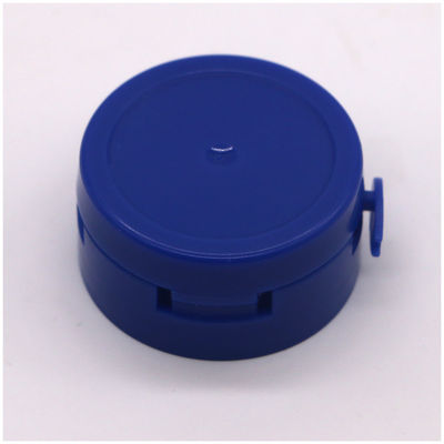 Bouteille en plastique HDPE de forme ronde de 50 ml pour le stockage de suppléments de médicaments colorés personnalisés