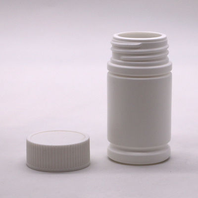 Bouteille en plastique en forme de bambou HDPE de petite capacité de 60 mm avec capuchon à vis et collier