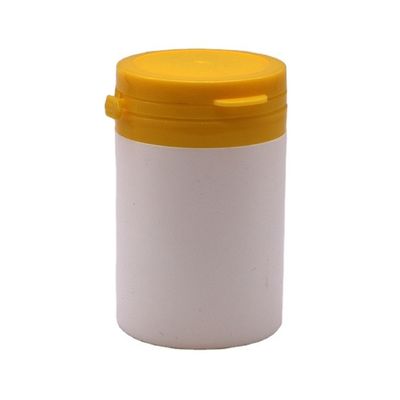 Récipient de supplément de vitamines 70 ml Bouteille de médicament en PEHD avec bouchon détachable