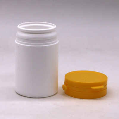 Récipient de supplément de vitamines 70 ml Bouteille de médicament en PEHD avec bouchon détachable