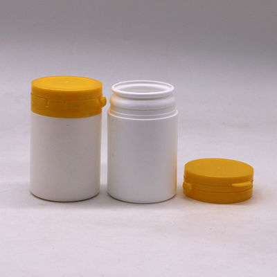 Récipient de supplément de vitamines 70 ml Bouteille de médicament en PEHD avec bouchon détachable