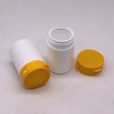 Récipient de supplément de vitamines 70 ml Bouteille de médicament en PEHD avec bouchon détachable