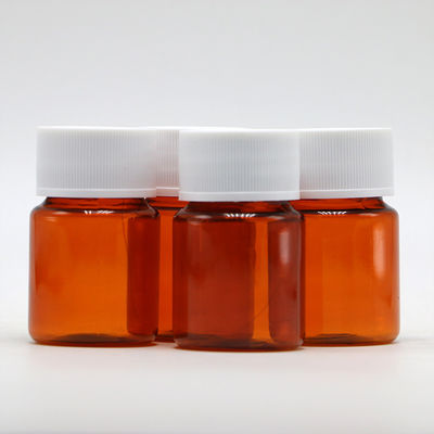 Bouteille en plastique PET de 25 ml avec couvercles de sécurité pour enfants et couleurs personnalisées