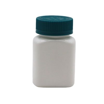 Boîte de stockage de médicaments 95 ml Bouteille en plastique HDPE carré