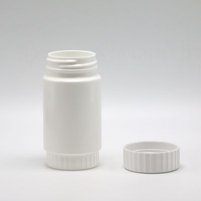 Bouteille en pot en plastique HDPE avec bouchon à vis Fabriquée à partir de matériau HDPE