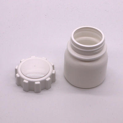 Bouteille en plastique PE de forme ronde de 100 ml pour le stockage de comprimés solides