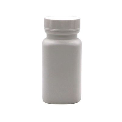 Collier et matériau de base Vial en plastique HDPE 105 ml pour le stockage de liquide stérile