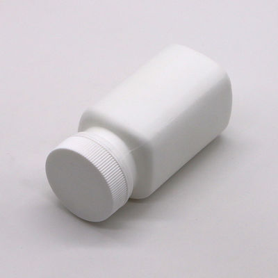 Collier et matériau de base Vial en plastique HDPE 105 ml pour le stockage de liquide stérile
