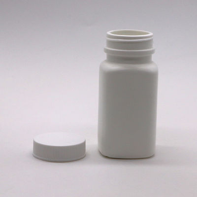 Collier et matériau de base Vial en plastique HDPE 105 ml pour le stockage de liquide stérile