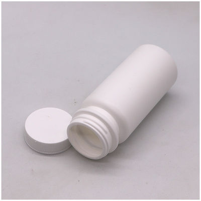Matériau du collier HDPE 120 ml Bouteille en plastique blanc pour pilule Capsule de vitamine 120CC vide