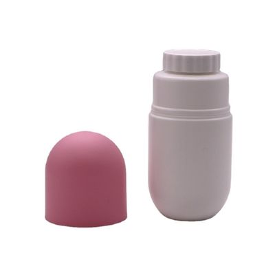 Bouteille en plastique en forme de capsule en HDPE de 130 ml pour supplément alimentaire