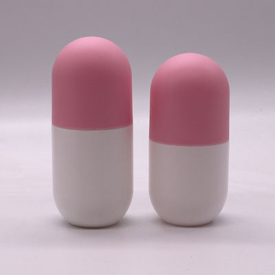 Bouteille en plastique en forme de capsule en HDPE de 130 ml pour supplément alimentaire