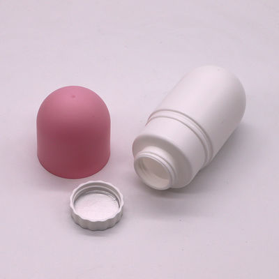 Bouteille en plastique en forme de capsule en HDPE de 130 ml pour supplément alimentaire
