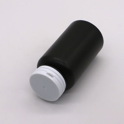 Bouteilles de médicaments en poudre solide en plastique vide en HDPE de 150 ml avec bouchon à déchirer