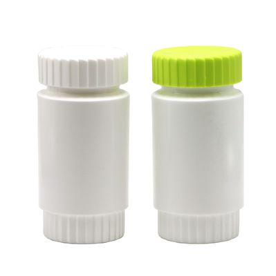 HDPE 175mL Bouteille en plastique en PE de forme ronde pour le stockage de suppléments de médicaments