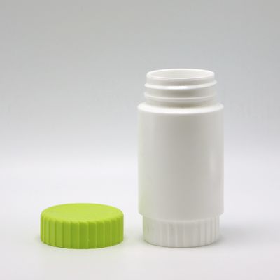 HDPE 175mL Bouteille en plastique en PE de forme ronde pour le stockage de suppléments de médicaments