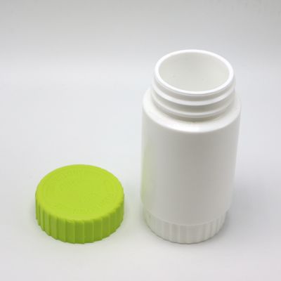 HDPE 175mL Bouteille en plastique en PE de forme ronde pour le stockage de suppléments de médicaments