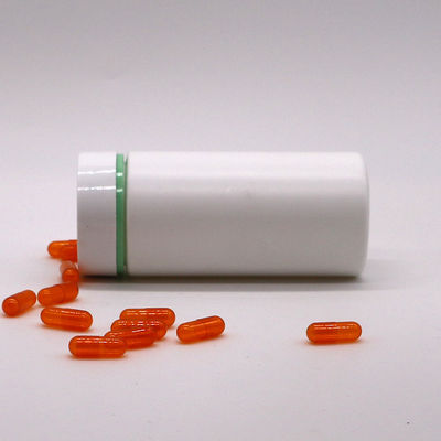 Bouteille en plastique HDPE de 200 ml avec corps mat et logo en relief de couleur personnalisée