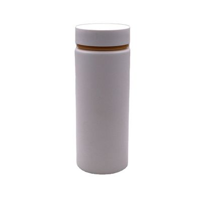 Médecine 250 ml HDPE bouteille de pilule en plastique avec deux couches de couleur personnalisée capuchons HDPE