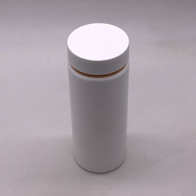 Médecine 250 ml HDPE bouteille de pilule en plastique avec deux couches de couleur personnalisée capuchons HDPE