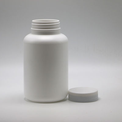HDPE 500 ml Bouteille de supplément en plastique Bouteille de médicament à capuche résistante aux enfants