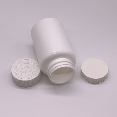 Bouteille en plastique HDPE à vis personnalisée 250 ml pour pilules de qualité médicale facile à ouvrir