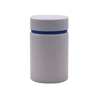 Bouteille de pilule en plastique HDPE à vis de 175 ml pour pilule Deux couches de couleur personnalisée
