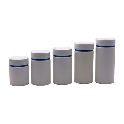 Bouteille de pilule en plastique HDPE à vis de 175 ml pour pilule Deux couches de couleur personnalisée