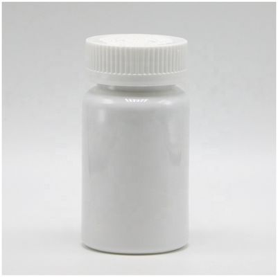 Bouteille de comprimés en plastique PET personnalisée de forme ronde de 100 ml/3,4 oz pour le stockage des médicaments
